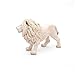 Papo - White Lion Figurine - Wild Animal Toy for Kids Age 3+ - Hand-Painted Jungle Predator - Educational Wildlife Model - Gift Idea - Durable Plastic Toy - 14.5 x 4.7 x 8.2 cm - 50074