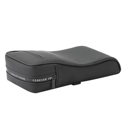 Coussin de console centrale en cuir fibreux de qualité supérieure pour auto