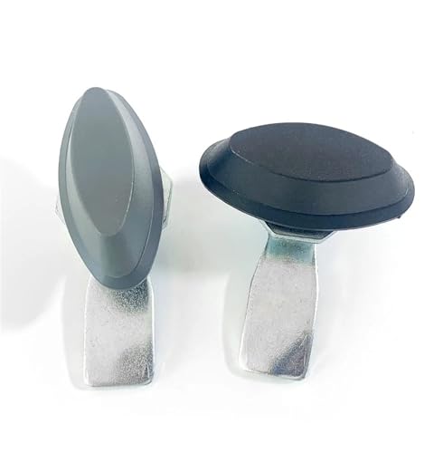 Serrure à languette rotative MS414 noire pour boîte de distribution