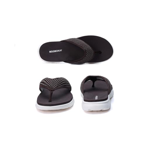 MGGMOKAY Men's Flip Flops Comfort Thong Sandals Outdoor Sports Sandals for Summer Beach3