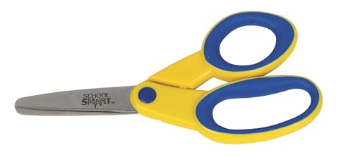 School Smart Lefty Blunt Tip Kids Scissor, 5 Inches, Original Version (086334)