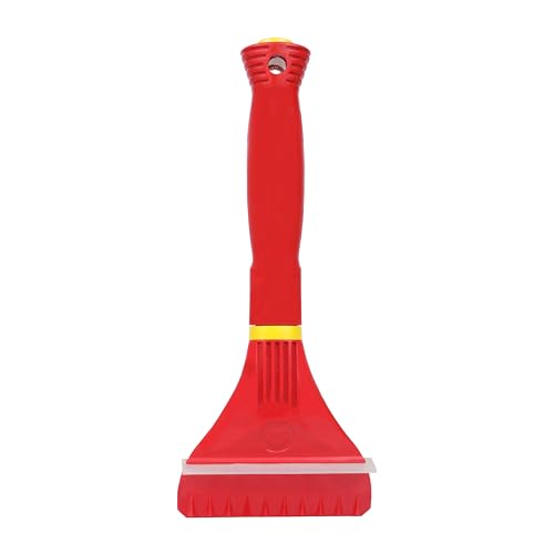 Image of WOLF-Garten 71AQA003650 Multi-Function Snow Shovel Ice Scraper with Anti-Freeze Handle for Garden, Outdoor & Car, 10 cm Working Width - ISMZM 015