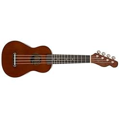 Fender Venice Soprano Ukulele Natural - Les Beatles, Paul McCartney, John Lennon, RIngo Starr, George Harrison