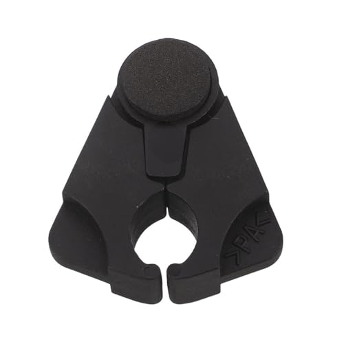 Abaodam Portable Adjustable Walking Cane Holder Clamp for Table Edge and Kitchen Countertop, Non-slip Crutch Holder Bracket for Mobility Aids, Black