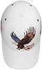 Gorra de Béisbol con Águila Calva y Bandera Americana para Hombre y Mujer, Ajustable, Patriótica, Estilo Trucker 6