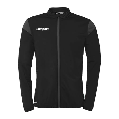 uhlsport Unisex Squad 27 Classic Sport-Jacke, Schwarz/anthra, L EU