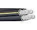Nassau Electrical Supply 50' Aluminum URD Slippery Rock 350-350-350-4/0 Cable Direct Burial Quadruplex Secondary Wire