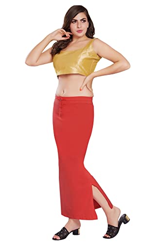 Image of RANI SAAHIBA Women's Stretchy Slim Fishcut Petticoat Cotton Shapewear
