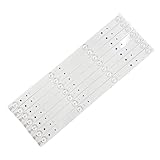 TCETVMVXR LED Backlight Strip Fit for HISENSE 43H7C 43H7C2 H43N5300 43CU6100 Fit for Sharp LC-43N6100U LC-43N610CU LC-43N4000M LC-43N4000U LC-43P7000U
