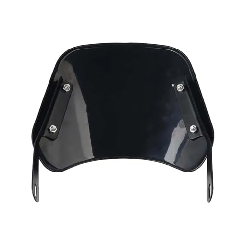 Pare-brise moto phare rond pour de longues balades sans fatigue