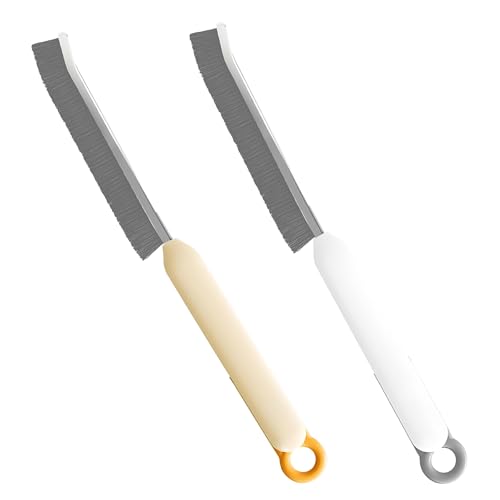 Yatrosynth 2 Stück Hartborsten Eckenreinigungsbürste, Crevice...