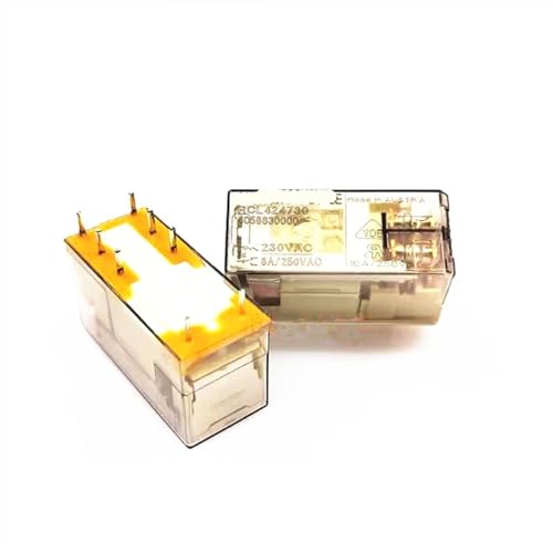 Relé RCL424730 230VAC de 8 pines con contactos estables pack de 5 unidades