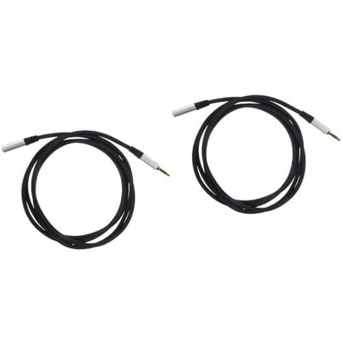 Cable de extensión de audio de 2 metros OSALADI con conector macho a hembra para auriculares