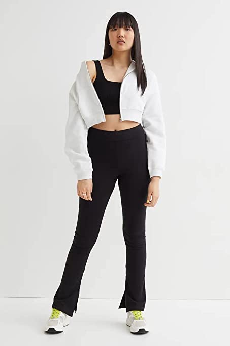 Image of Crop Zipper Hoodie for Women Winter Wear
