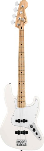 Fender 146202580 Standard Jazz Electric Bass Guitar - Maple Fingerboard, Arctic White