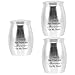 Abaodam Cat Memorial Stones 3pcs cat Ashes Jars urns Mini Cremation urn cat Memorial urn cat urn Bone ash Cinder Human Memorial Ashes Urn