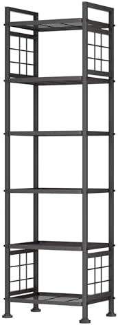 GIOTORENT 6-Wire Standing Storage Shelf for Bathroom Organizers a...