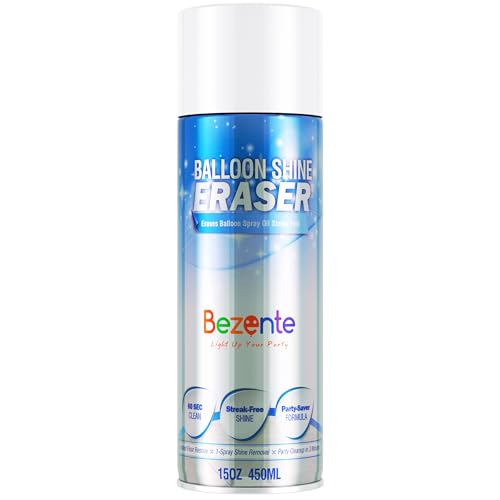 Image of Balloon Shine Cleaner Spray 15oz 60-Second Clean for Party Setup | Balloon Shine Spray Residue Remover, Fast-Acting Protective Cleaning Effect, Designed for Party Hosts & Event Planners