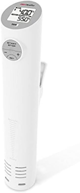 TFA Dostmann Sousmatic Edition Sous-Vide Cooker, 14.1551.02, Sous-vide Stick, White