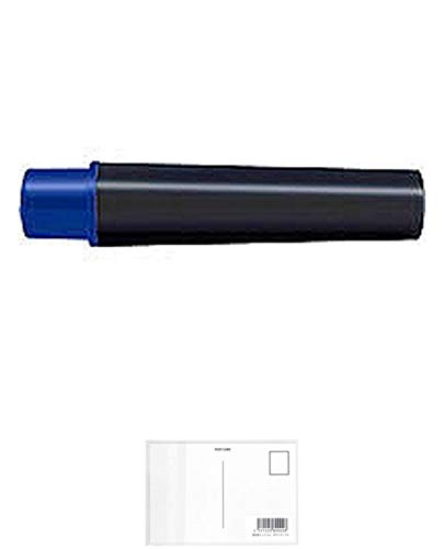 ゼブラ 紙用マッキー用カートリッジ ブルー 2本入 RWYT5-BL 『 2セット』 + 画材屋ドットコム ポストカードA