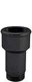 CVR Performance 8175BK Water Pump Inlet Fitting, 1-3/4', Black