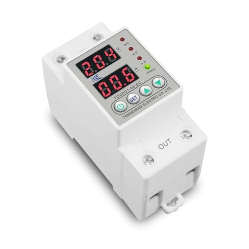 Dispositif de protection surtension Rail Din 220V 230V double affichage - 3