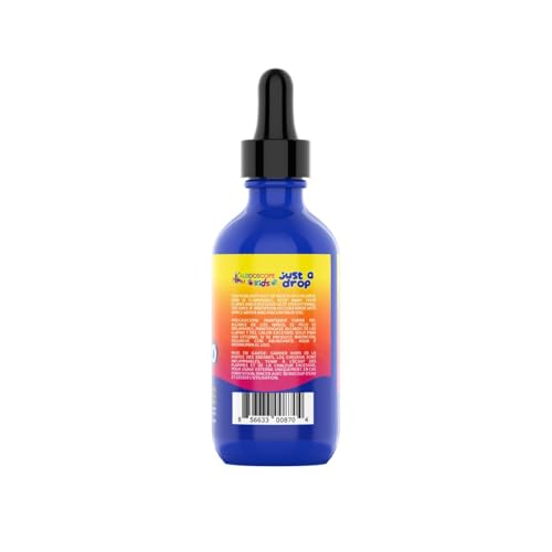 Kaleidoscope Kids Just a Drop Nourishing Hair Oil, Softens Curly Hair, 2 oz image 4