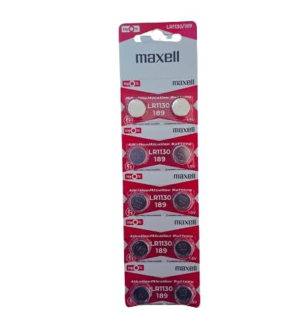MICROUSB Compatiable with LR1130 Battery, 1.5V Micro Alkaline Button Coin Cell (10 Pieces)-image-27