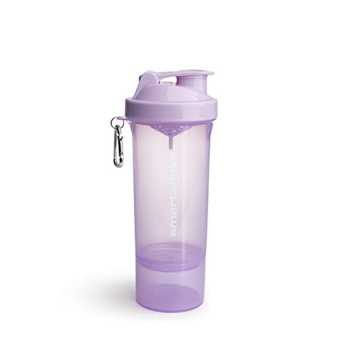 Smartshake Slim 17oz Shaker Cup, Pale Lilac
