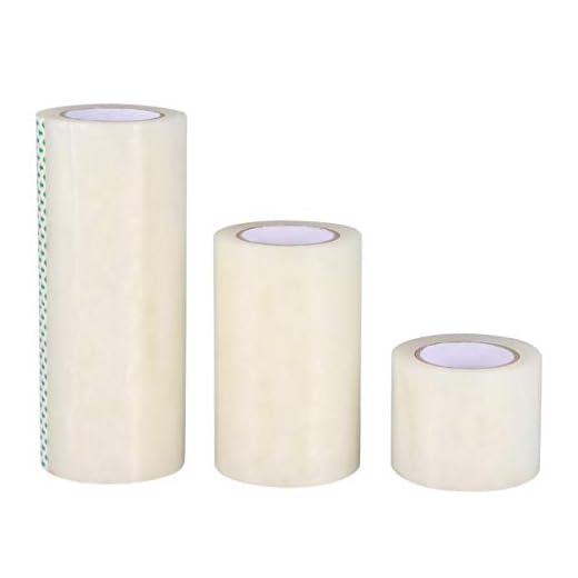 Happyyami 3 Rullar Växthus Reparation Tape Professionell Polyetylen Film Tap Växthus Täckning Reparation Tejp För Tätning Sömning 10Cmx10m 15Cmx10m 20Cmx10m Genomskinlighet