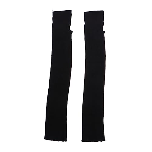 LIFKOME 1 Pair Warm Keeping Oversleeves Knitting Long Cuff Forearm Guard Winter Cotton Sleeves for Cycling Riding
