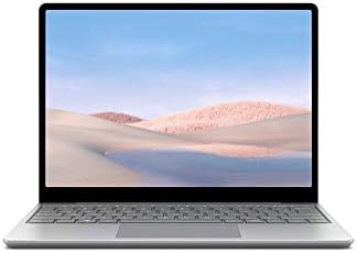 Microsoft Surface Laptop Go 12.4" Touchscreen Intel Core i5-1035G1 4GB RAM 64GB eMMC Backlit Keyboard Fingerprint Reader Windows 10 Pro (Academic) Platinum - 21K-00004