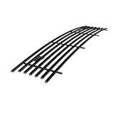 APS Compatible with Ford F-250 F-350 F-450 F-550 SD 2011-2016 Lower Bumper Stainless Steel Black 8x6 Horizontal Billet Grille Insert F66829J