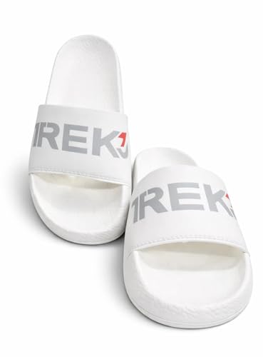 Image of Slide Flip Flops Slippers for Men & Women, Casual Slip-On, Lightweight Comfortable Open Toe Slippers for Daily, Anti-Slip Sole Bathroom Slippers,