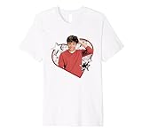 Disney High School Musical The Series Troy Heart Portrait Premium T-Shirt