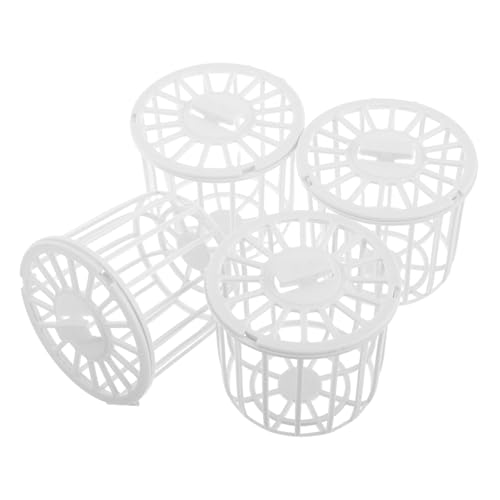 Yardwe Lot De 4 Nids d'oiseaux en Plastique Nid D'oiseau pour Cage Accessoires pour Canaris Multifonctionnel