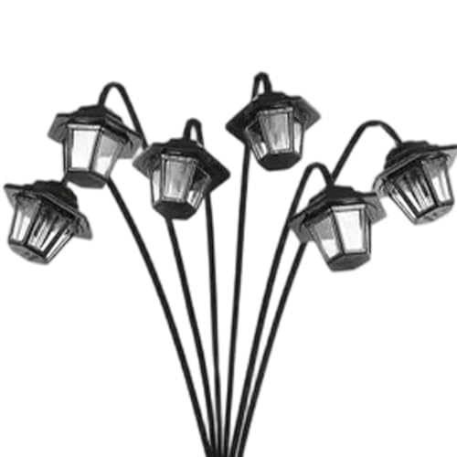 Luces solares exterior impermeables LED con estacas de alta resistencia para patio y terraza 6