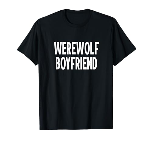 Hombre lobo novio Camiseta