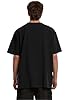 Build your Brand Mens Organic Heavy Oversize Tee T-Shirt, Black, 3XL UK #1