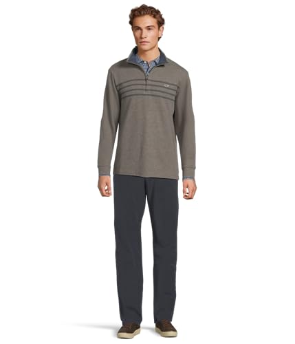 Image of vineyard vines Men's Saltwater Quarter-Zip Pullover Sweater