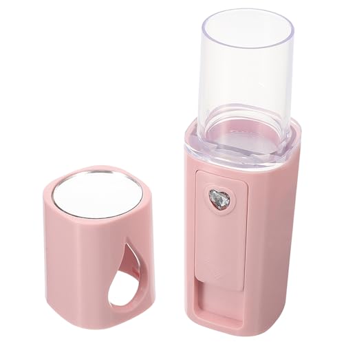 VALICLUD facial portatil señor de la cara portátil mini facial Buque de vapor pequeño cara señor facial para facial señor facial AbS rosa