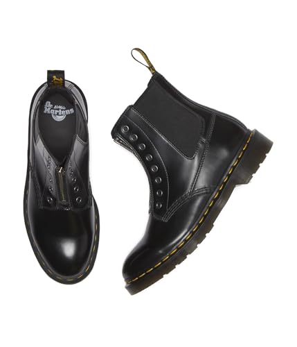 Dr. Martens Unisex-Adult 1460 Gusset Leather Boots Fashion2