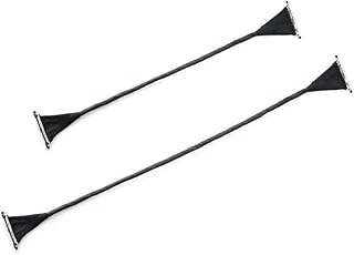 Original Caddx Coaxial Cable 80mm 120mm 200mm Replacement for Caddx Vista HD Digital System FPV Camera Cinematic DIY Parts (Color : 2PCS 80mm, Size : 1)