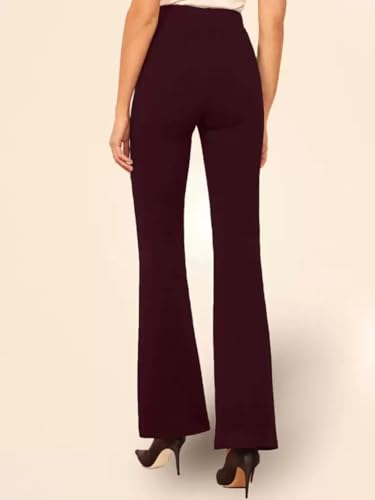Image of Nefer Women's High-Rise Flared Parallel Trouser