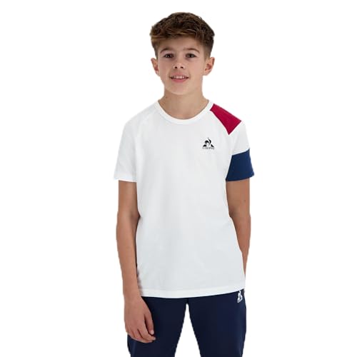 Le Coq Sportif Jungen BAT SP Tee SS N°1 Enfant t shirt damen, ,