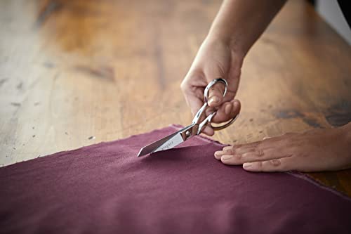 image for Fiskars Gingher Dressmaker's Fabric Scissors with Protective Sheath - 