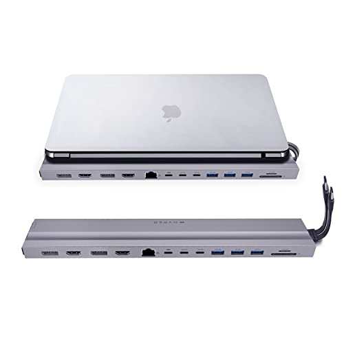 MAC BOOK ノートパソコン用 ドッキングステーション HP-HD134 Amazon.co.jp: HyperDrive 13in1 ノートパソコン用 ドッキング