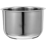 Cuve intérieure de rechange pour cuiseur à riz – grâce à sa conception multifonctionnelle, vous pouvez également l'utiliser pour contenir de la soupe ou pour préparer des soupes, des gâteaux, etc. cuve intérieure pour cuiseur à riz en acier inoxydable