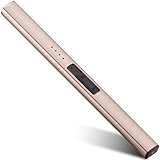 電子ライター 充電式 プラズマライター usb充電式 線香着火器 ライター 電気アーク 火起こし BBQ アロマキャンドル ロウソク 蚊取り線香 仏壇 お墓参り 花火 アウドドア (ローズゴールド)