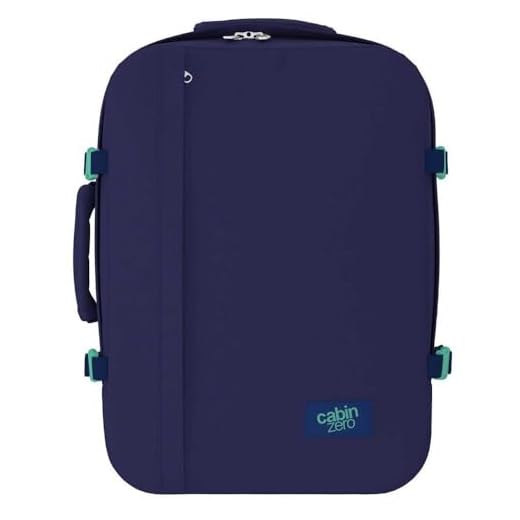 CABINZERO CLASSIC BACKPACK 44L, Unisex-Erwachsene Rucksack, DEEP OCEAN, 36x51x19 -